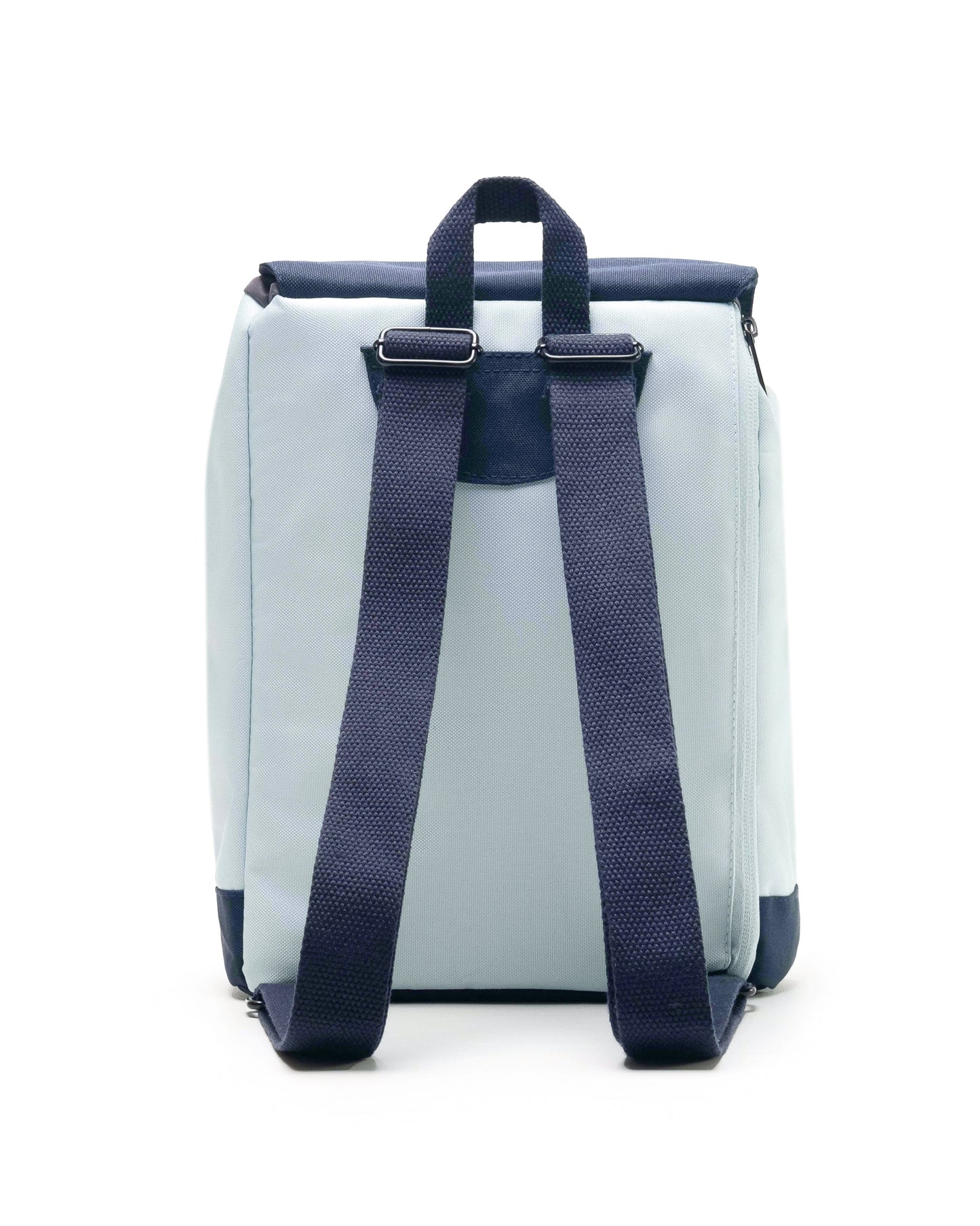 Navy blue and baby blue backpack (Horizon)