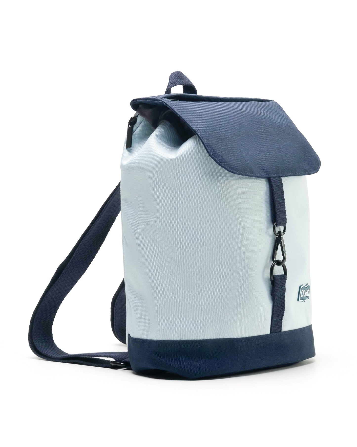 Navy blue and baby blue backpack (Horizon)